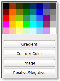 BIRT chart palette editing a palette entry
